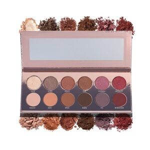 Girlactik Essential Eyeshadow Palette New in Box 12 Pan Neutrals Browns
